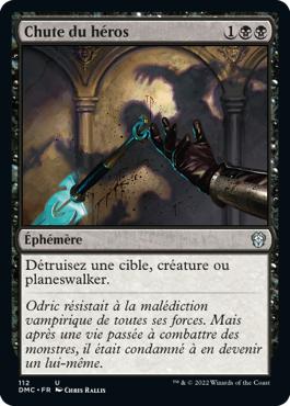 Chute du héros - Dominaria Uni Commander