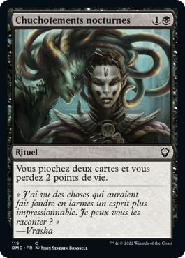 Chuchotements nocturnes - Dominaria Uni Commander