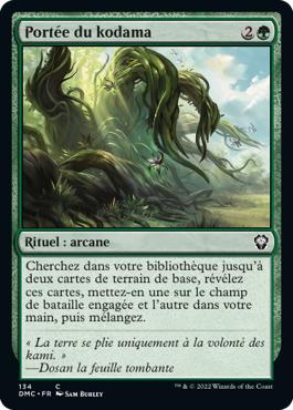 Portée du kodama - Dominaria Uni Commander