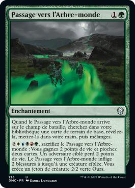 Passage vers l'Arbre-monde - Dominaria Uni Commander