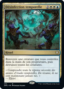 Désinfection temporelle - Dominaria Uni Commander