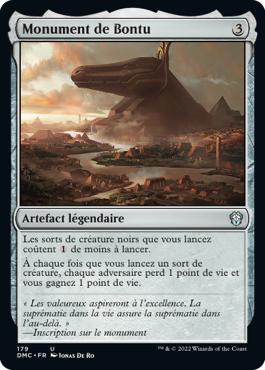 Monument de Bontu - Dominaria Uni Commander