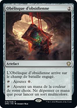 Obélisque d'obsidienne - Dominaria Uni Commander