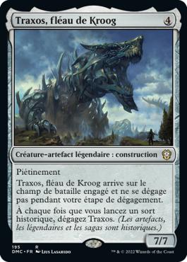 Traxos, fléau de Kroog - Dominaria Uni Commander