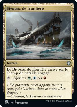 Bivouac de frontière - Dominaria Uni Commander