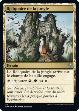 Reliquaire de la jungle - Dominaria Uni Commander