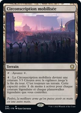 Circonscription mobilisée - Dominaria Uni Commander