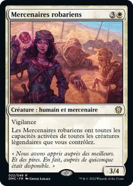 Mercenaires robariens - Dominaria Uni Commander