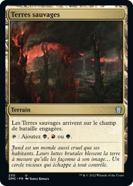 Terres sauvages - Dominaria Uni Commander