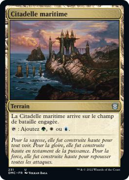 Citadelle maritime - Dominaria Uni Commander