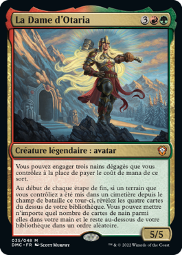 La Dame d'Otaria - Dominaria Uni Commander