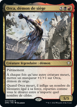 Orca, démon de siège - Dominaria Uni Commander