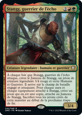 Stangg, guerrier de l'écho - Dominaria Uni Commander