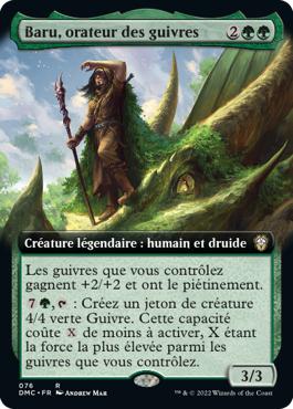 Baru, orateur des guivres - Dominaria Uni Commander