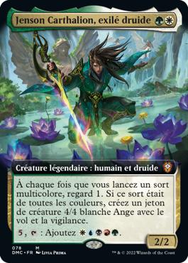 Jenson Carthalion, exilé druide - Dominaria Uni Commander