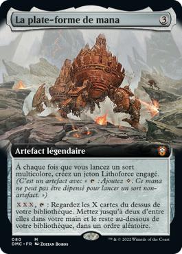 La plate-forme de mana - Dominaria Uni Commander