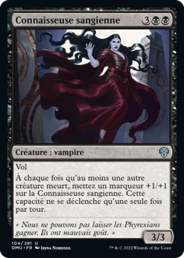 Connaisseuse sangienne - Dominaria Uni