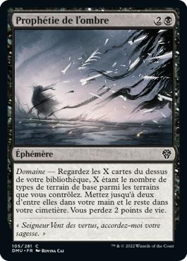 Prophétie de l'ombre - Dominaria Uni