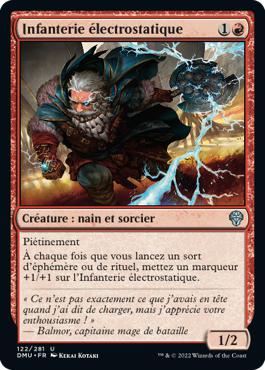 Infanterie électrostatique - Dominaria Uni