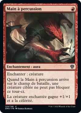 Main à percussion - Dominaria Uni