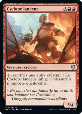 Cyclope lanceur - Dominaria Uni