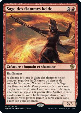 Sage des flammes kelde - Dominaria Uni