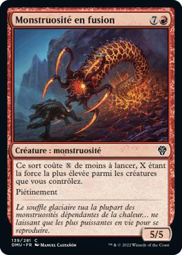 Monstruosité en fusion - Dominaria Uni