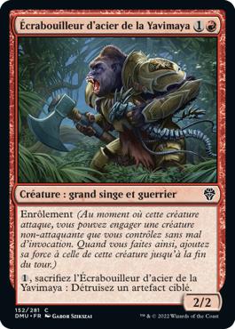 Écrabouilleur d'acier de la Yavimaya - Dominaria Uni