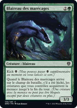 Blaireau des marécages - Dominaria Uni