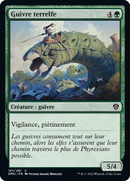 Guivre terrelfe - Dominaria Uni