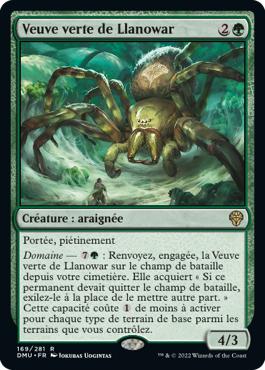 Veuve verte de Llanowar - Dominaria Uni