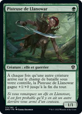 Pisteuse de Llanowar - Dominaria Uni