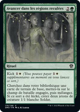 Avancer dans les régions reculées - Dominaria Uni