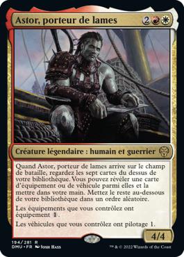 Astor, porteur de lames - Dominaria Uni