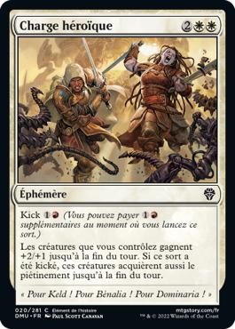 Charge héroïque - Dominaria Uni