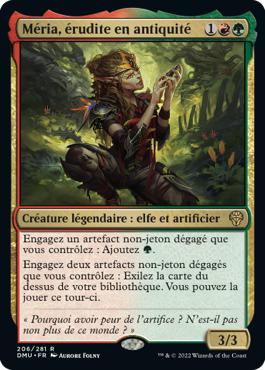 Méria, érudite en antiquité - Dominaria Uni