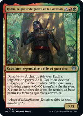 Radha, seigneur de guerre de la Coalition - Dominaria Uni