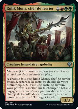 Rulik Mons, chef de terrier - Dominaria Uni