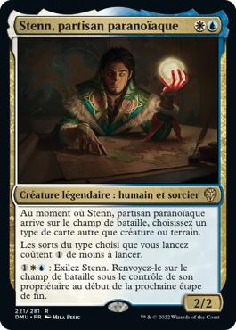 Stenn, partisan paranoïaque - Dominaria Uni