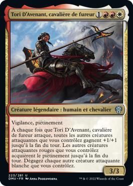 Tori D'Avenant, cavalière de fureur - Dominaria Uni