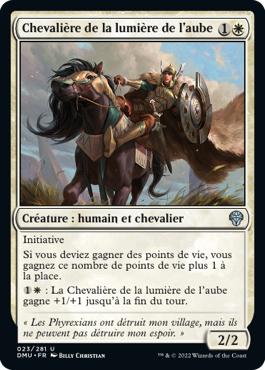 Chevalière de la lumière de l'aube - Dominaria Uni