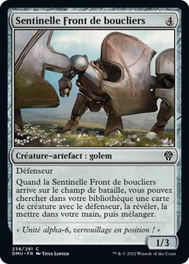 Sentinelle Front de boucliers - Dominaria Uni