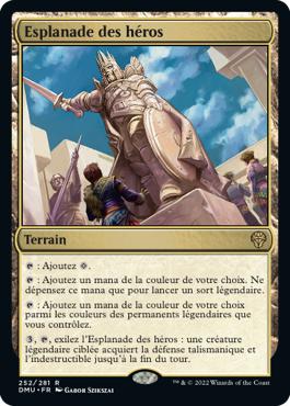 Esplanade des héros - Dominaria Uni