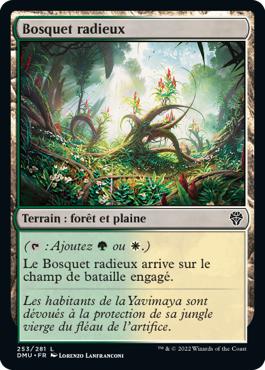 Bosquet radieux - Dominaria Uni