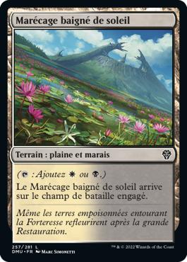 Marécage baigné de soleil - Dominaria Uni