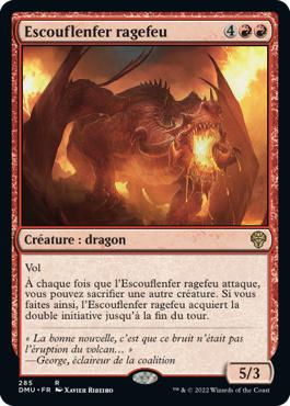 Escouflenfer ragefeu - Dominaria Uni