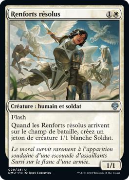 Renforts résolus - Dominaria Uni