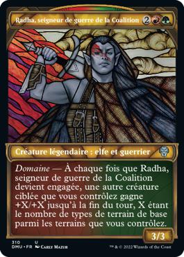 Radha, seigneur de guerre de la Coalition - Dominaria Uni