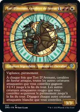 Tori D'Avenant, cavalière de fureur - Dominaria Uni