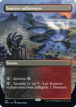 Sources sulfureuses - Dominaria Uni